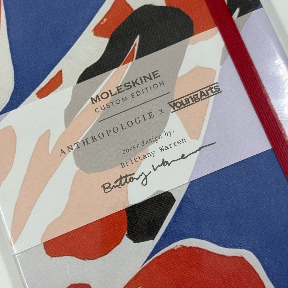 Moleskine Custom Edition Anthropologie X YoungArts Classic Lined Notebook Koi